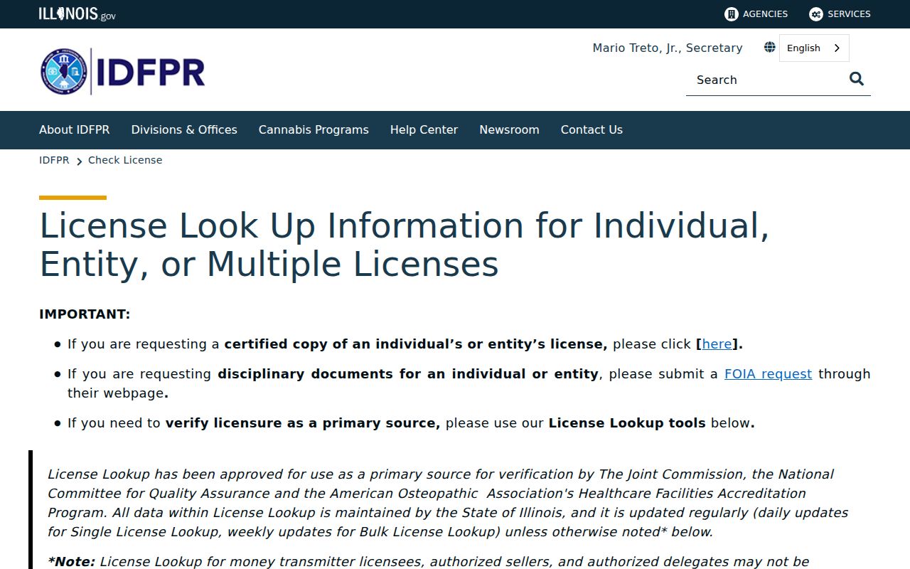 St. Charles resident lookup Illinois license search